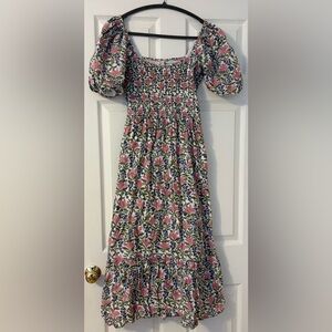 Anna Cate Smocked Maxi Dress